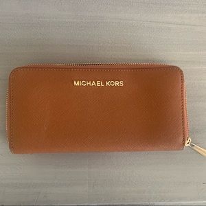 Michael Kors zip around wallet